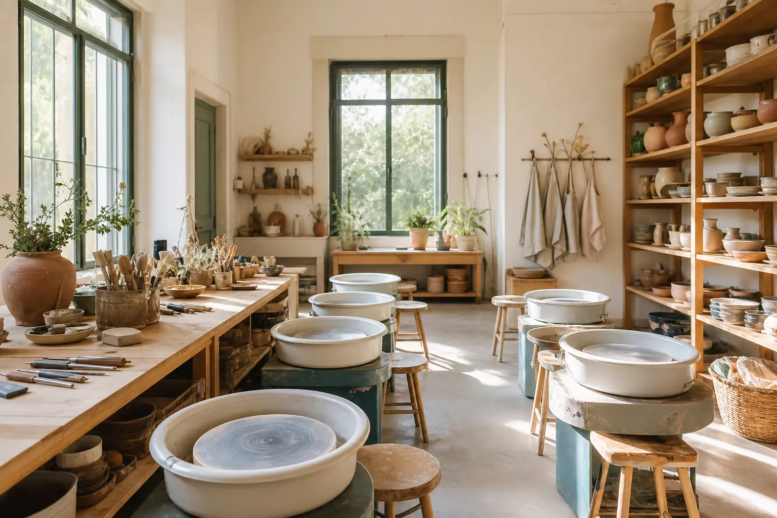 Inside the Clayborne studio